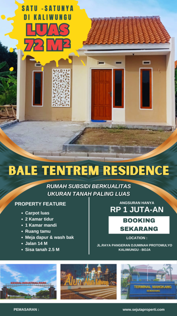 promo harga rumah tipe 72