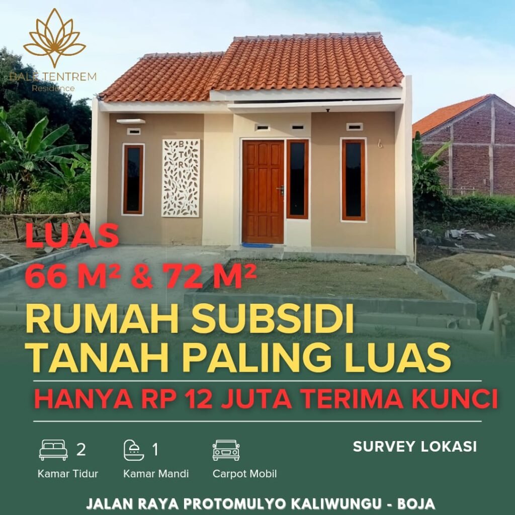 rumah subsidi kendal